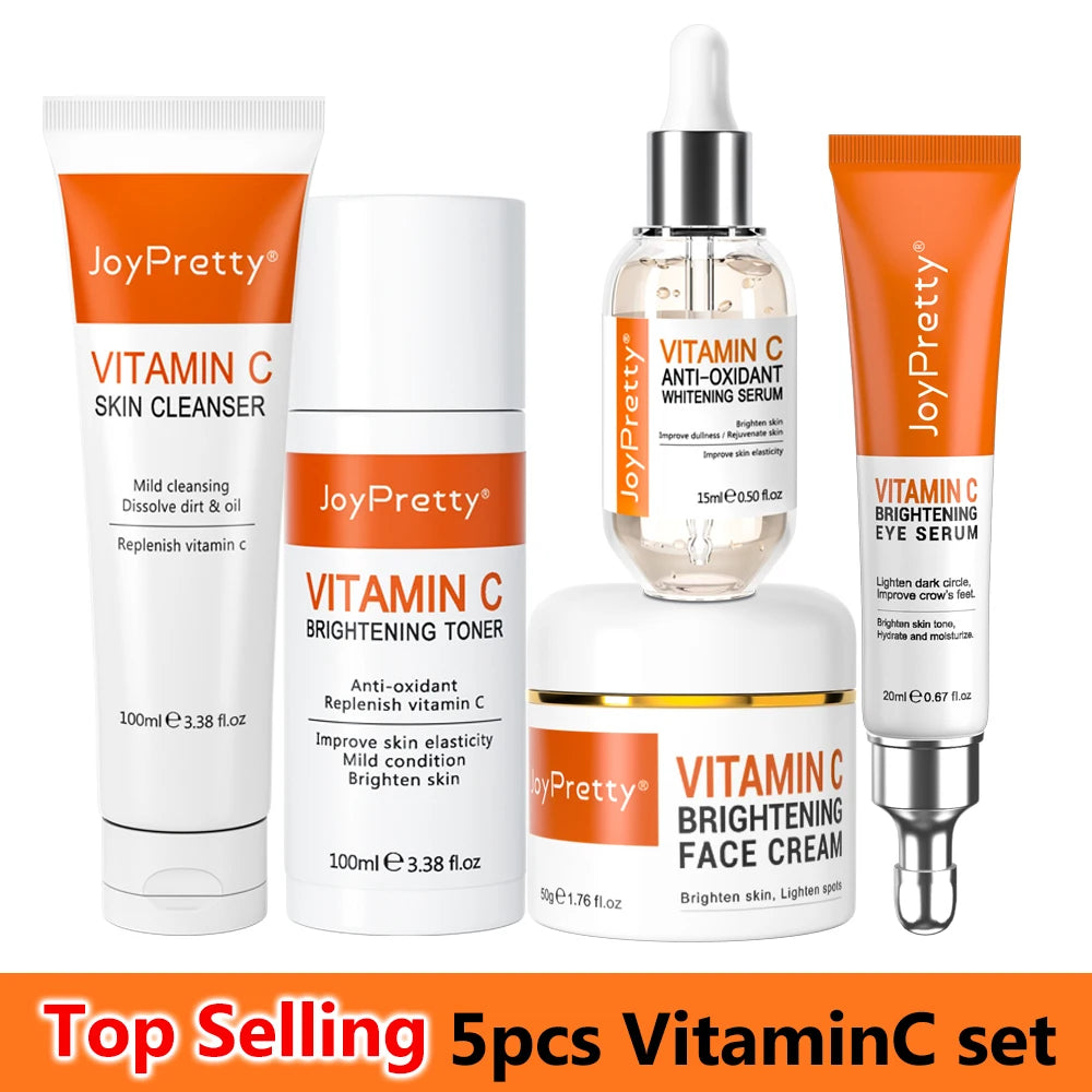 Kit Soin Éclat Vitamine C | Routine Complète 5 Pièces | TAMORA