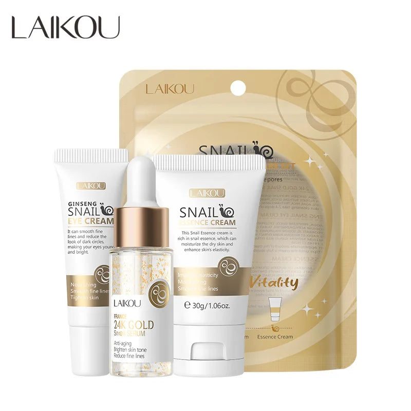 Rituel Éclat Vitamine C 24K | Coffret Soin 3 Pièces | TAMORA