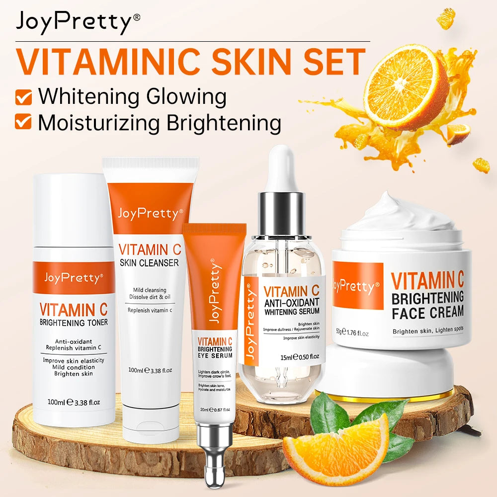 Kit Soin Éclat Vitamine C | Routine Complète 5 Pièces | TAMORA